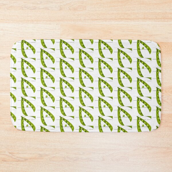 Item preview, Green Peas Design Pattern White Background. designed and sold by Cultradesign.