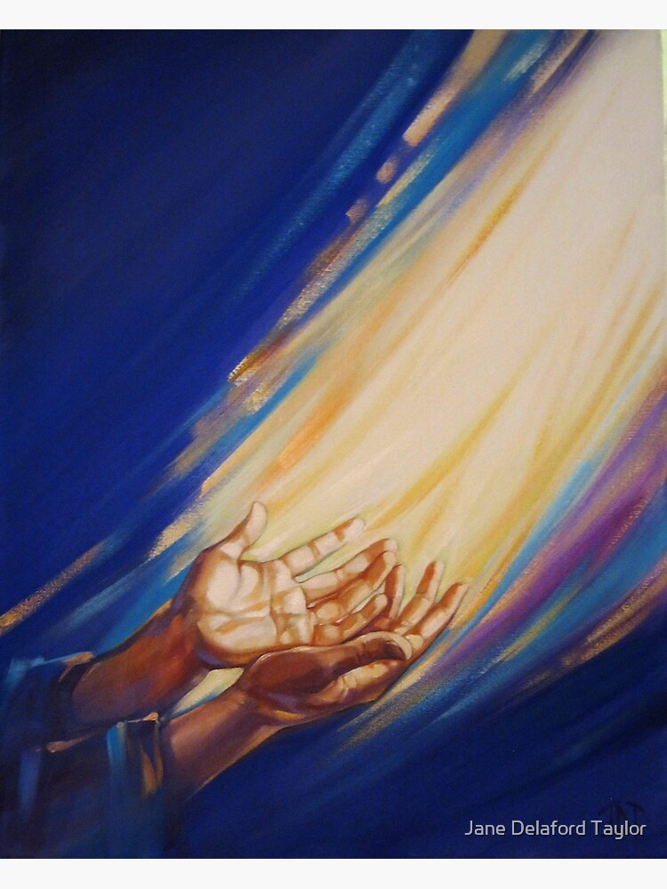 "Healing Hands" Art Print by angelpaints | Redbubble