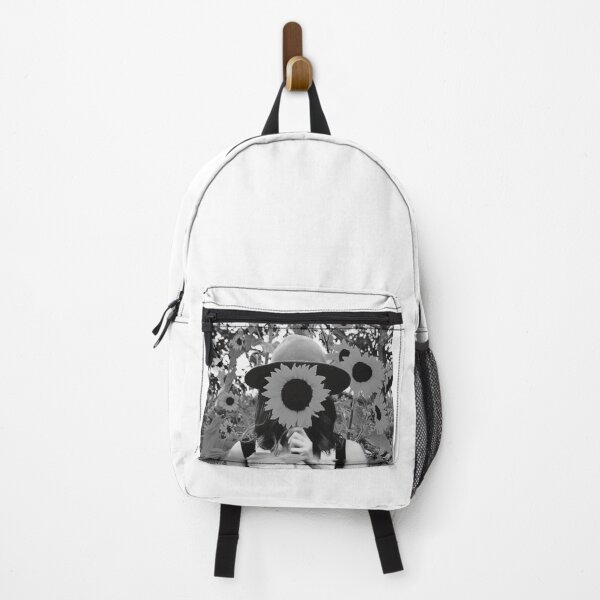 Item preview, Girl with Yellow Sunflower - Black & White designed and sold by KavishJ.