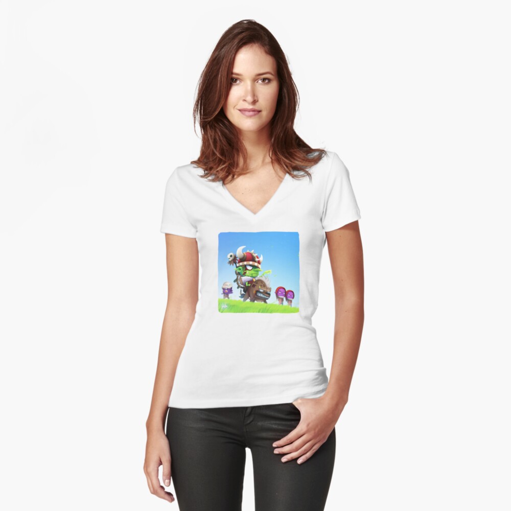 Item preview, Fitted V-Neck T-Shirt designed and sold by 11yke.