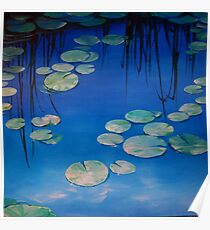 Still Waters with Lilypads Poster
