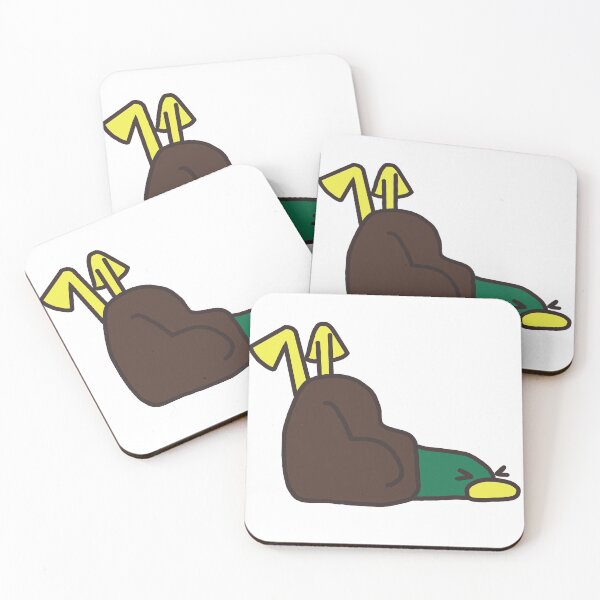 Item preview, Falling Over Simplified Duck  designed and sold by Nieklak.