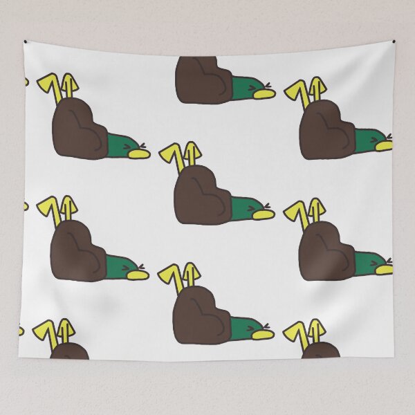 Item preview, Falling Over Simplified Duck  designed and sold by Nieklak.