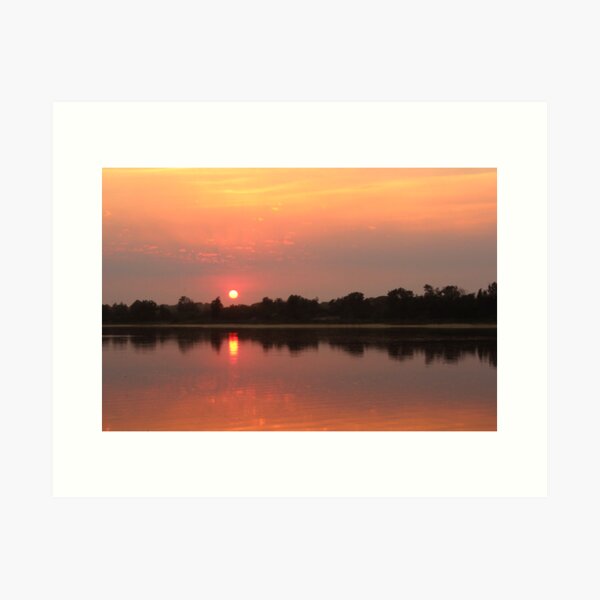 Item preview, Smokey Red Sunrise - Lakes Entrance Victoria designed and sold by Chris Kean.