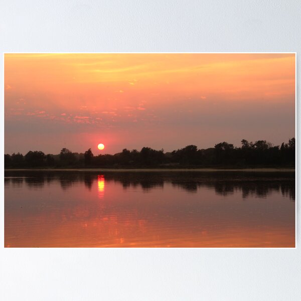Item preview, Smokey Red Sunrise - Lakes Entrance Victoria designed and sold by Chris Kean.