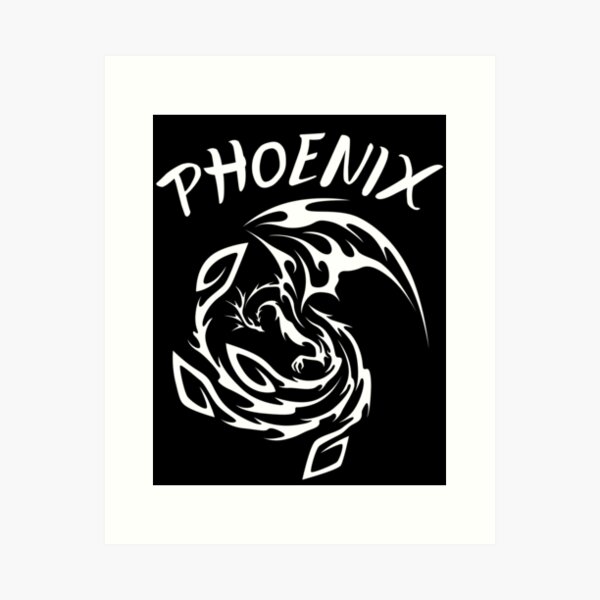 Tatouage de Phoenix Impression artistique
