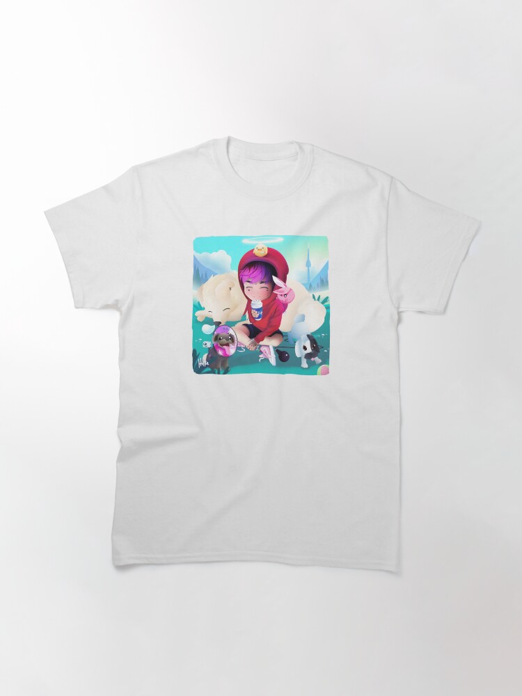Alternate view of The Boy And His Pets Classic T-Shirt