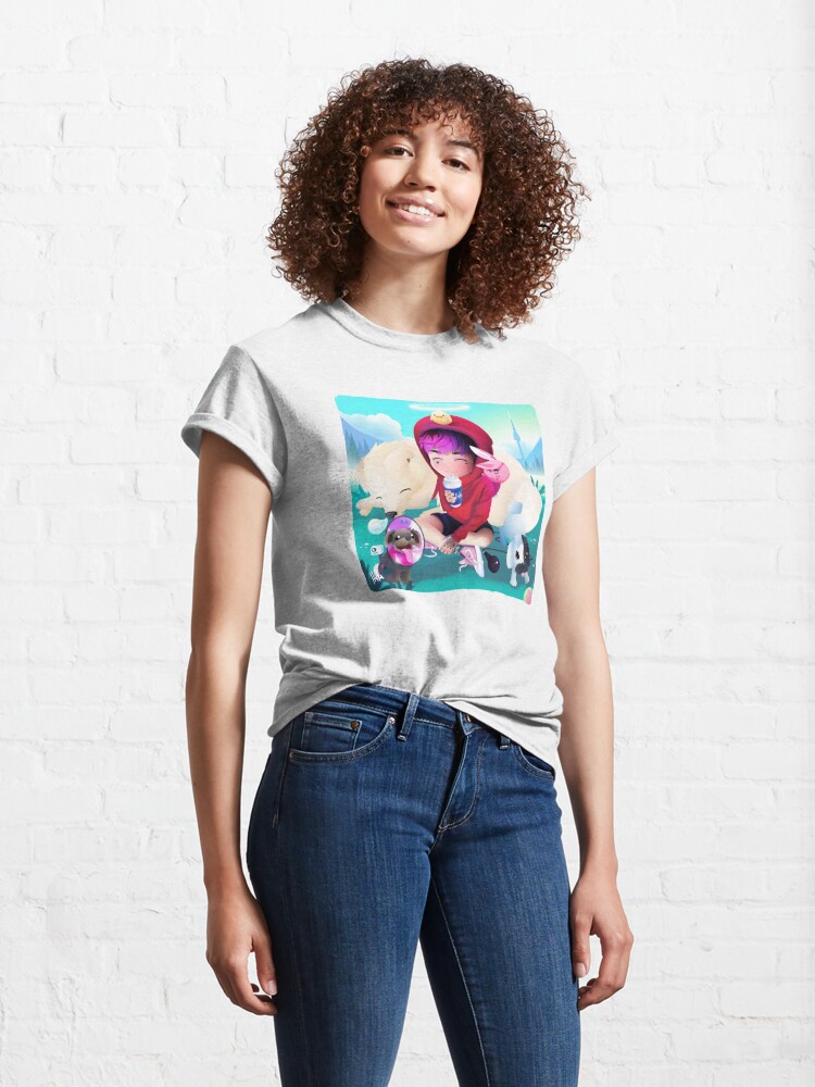 Classic T-Shirt, The Boy And His Pets designed and sold by 11yke