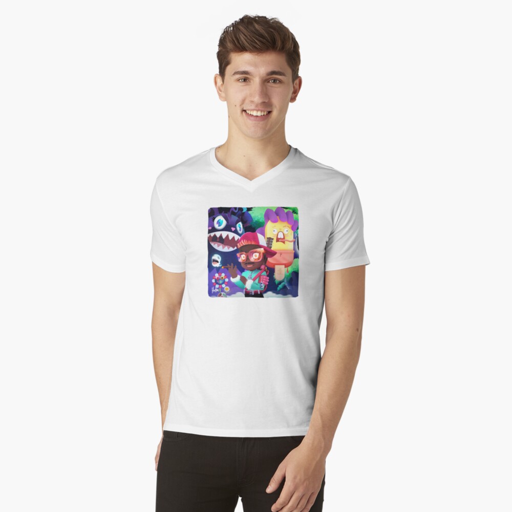 Item preview, V-Neck T-Shirt designed and sold by 11yke.