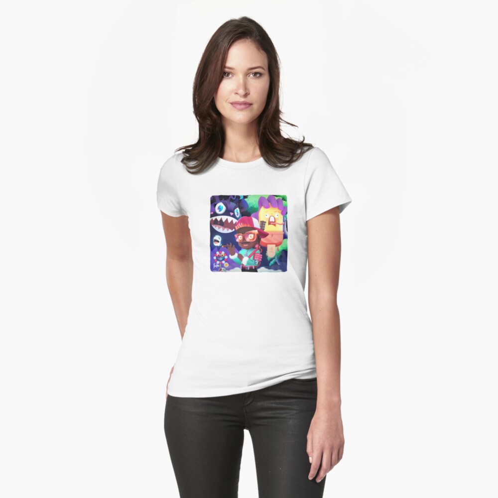Item preview, Fitted T-Shirt designed and sold by 11yke.