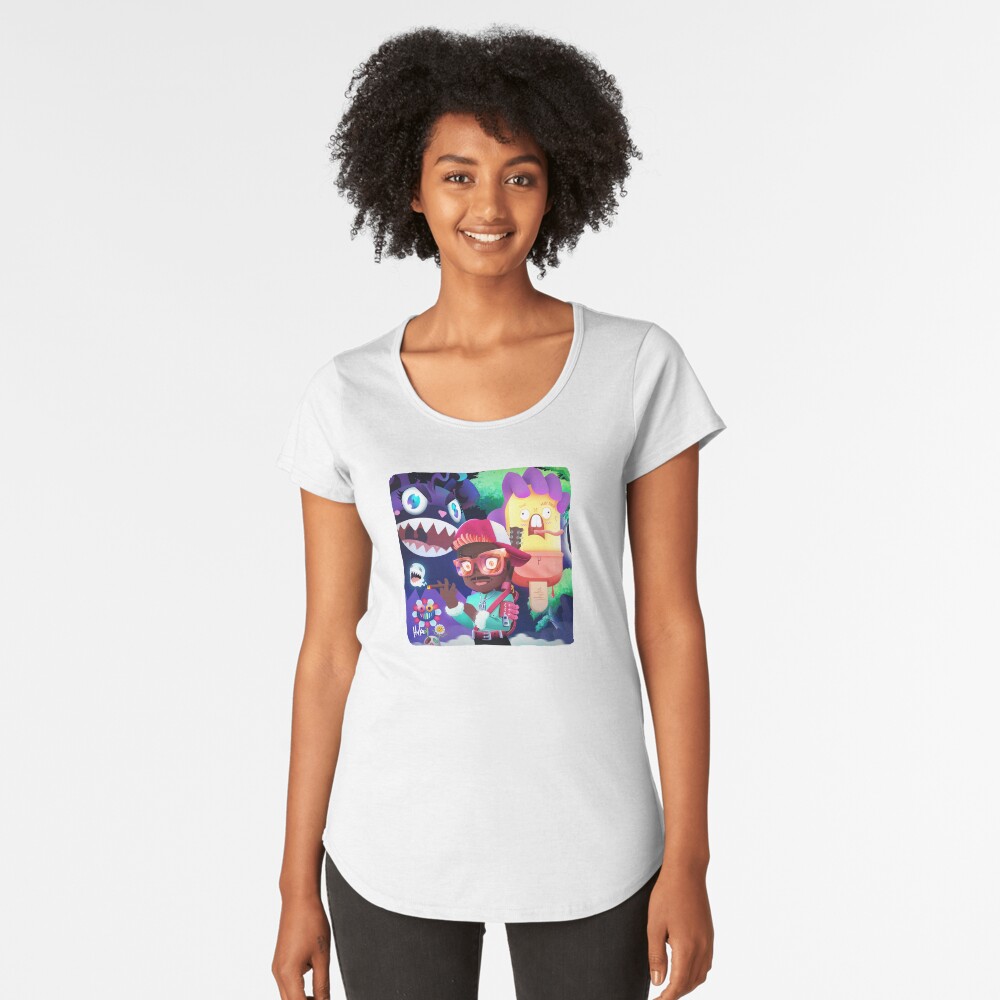Item preview, Premium Scoop T-Shirt designed and sold by 11yke.