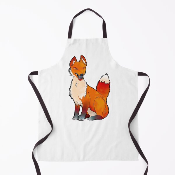 Item preview, Inari shrine fox designed and sold by IllustrateLaw.