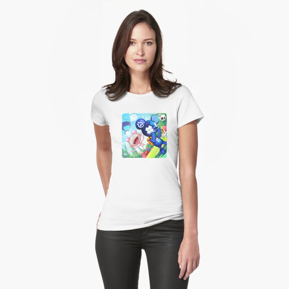 Item preview, Fitted T-Shirt designed and sold by 11yke.