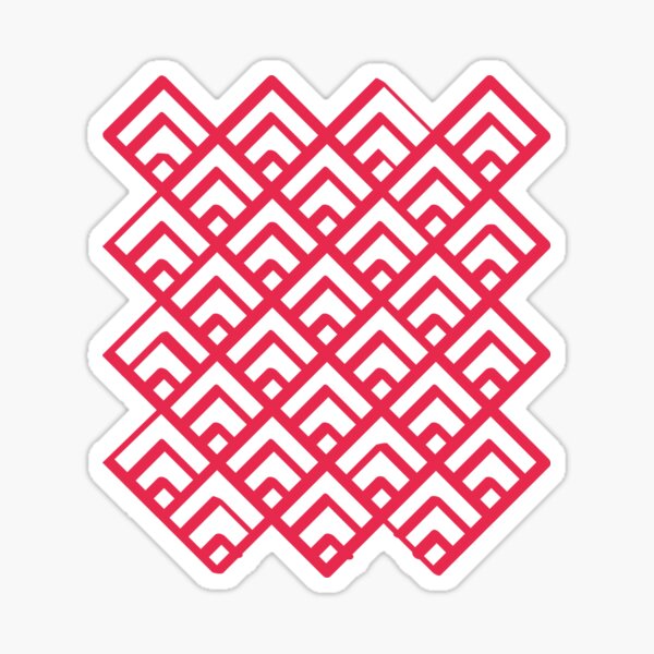 House of Ravens pattern, from The Green House Academy Sticker