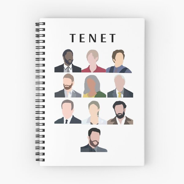 Item preview, Tenet Notebook designed and sold by cinemaschild.