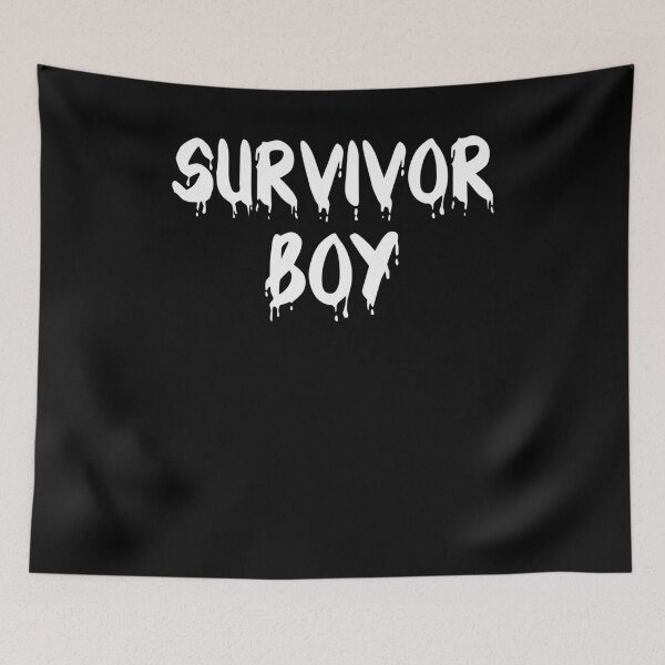 Item preview, SURVIVOR BOY SIMPLE VINTAGE POSITIVE QUOTE TEXT  designed and sold by martinosfr.