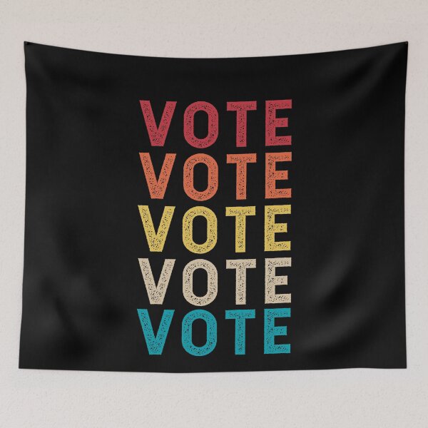 Item preview, VOTE Vintage Colors VOTER Election  designed and sold by MagicBoutique.