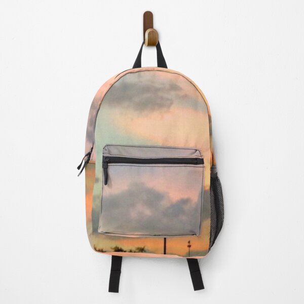 Item preview, bold orange sunrise with dark clouds designed and sold by tania ochieng.