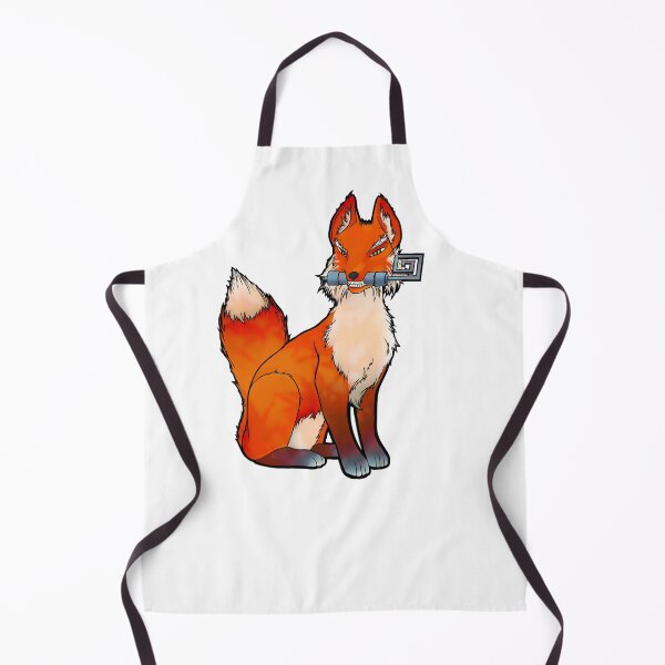 Item preview, Inari shrine fox with key designed and sold by IllustrateLaw.