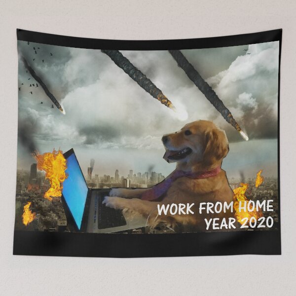 Item preview, Work From Home during 2020 pandemic designed and sold by codingpotato.