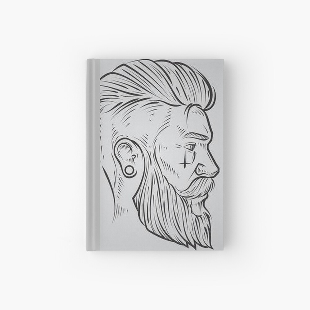 Hipster Beard Man earring piercing drawing pencil art graphic design boy haircut hairstyle Hipster Beard Man earring piercing drawing pencil art graphic design boy haircut hairstyle