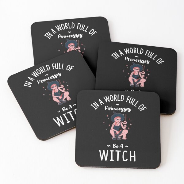Item preview, In a World Full of Princesses Be a Witch designed and sold by KeenCreative.
