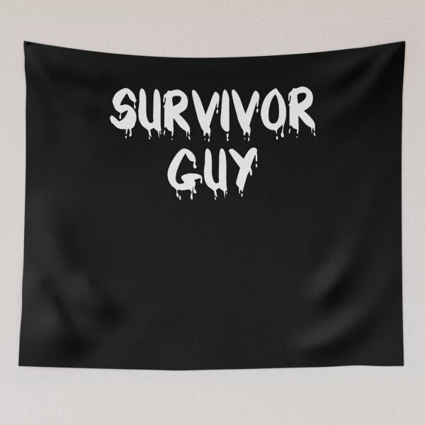 Item preview, SURVIVOR GUY SIMPLE VINTAGE POSITIVE QUOTE TEXT  designed and sold by martinosfr.
