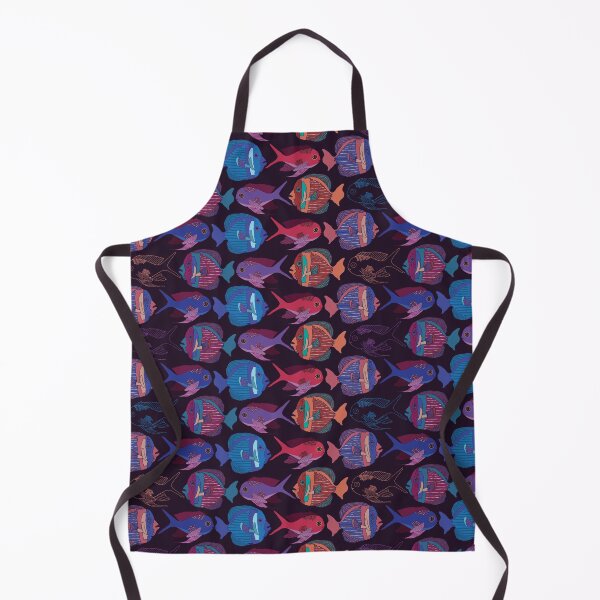 Item preview, "Happy as a fish" Fish Pattern designed and sold by Sandra Vincent.