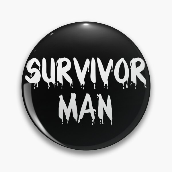 Item preview, SURVIVOR MAN SIMPLE VINTAGE POSITIVE QUOTE TEXT  designed and sold by martinosfr.
