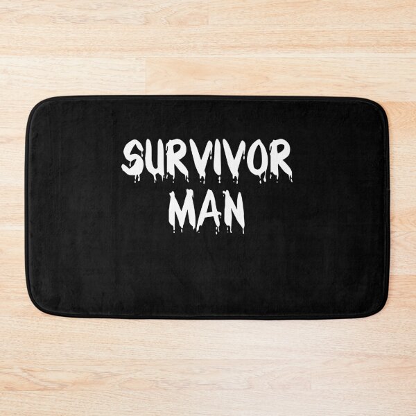 Item preview, SURVIVOR MAN SIMPLE VINTAGE POSITIVE QUOTE TEXT  designed and sold by martinosfr.