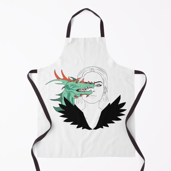 Item preview, Lady in black winged dress and Dragon profile designed and sold by SGS-.