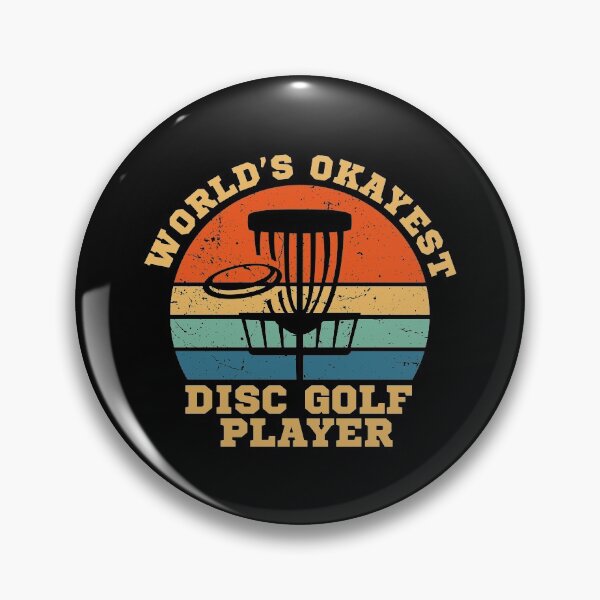 Item preview, World's Okayest Disc Golf Player designed and sold by DamnGoodDesign.