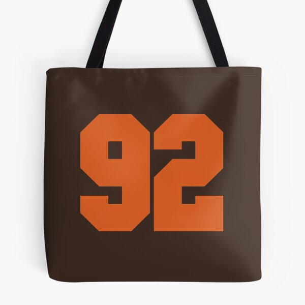 Item preview, 92 Number Cleveland Sports Ninety-TwoBrown Jersey designed and sold by HelloFromAja.