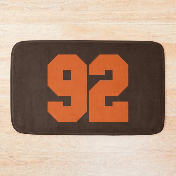 Item preview, 92 Number Cleveland Sports Ninety-TwoBrown Jersey designed and sold by HelloFromAja.