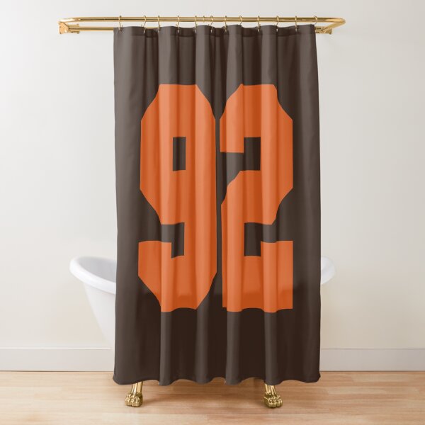 Item preview, 92 Number Cleveland Sports Ninety-TwoBrown Jersey designed and sold by HelloFromAja.