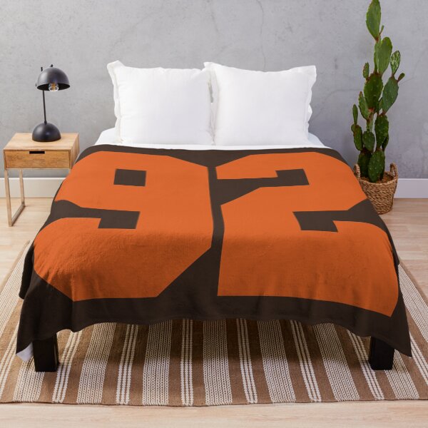 Item preview, 92 Number Cleveland Sports Ninety-TwoBrown Jersey designed and sold by HelloFromAja.