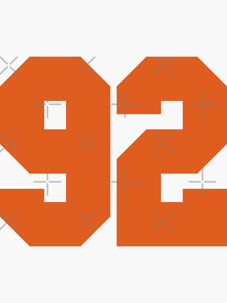 42 Sports Number Fourty-Two Sticker for Sale by HelloFromAja