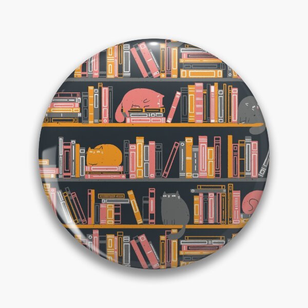 Item preview, Cat Library designed and sold by emseeitch.