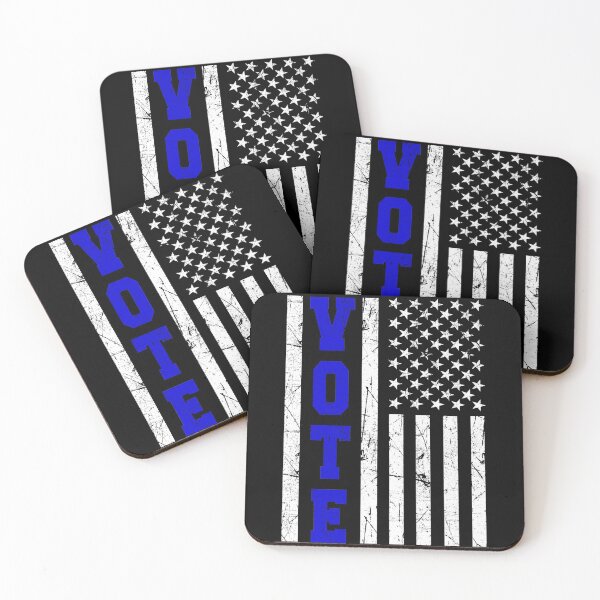 Item preview, VOTE Blue American Flag VOTER Election  designed and sold by MagicBoutique.