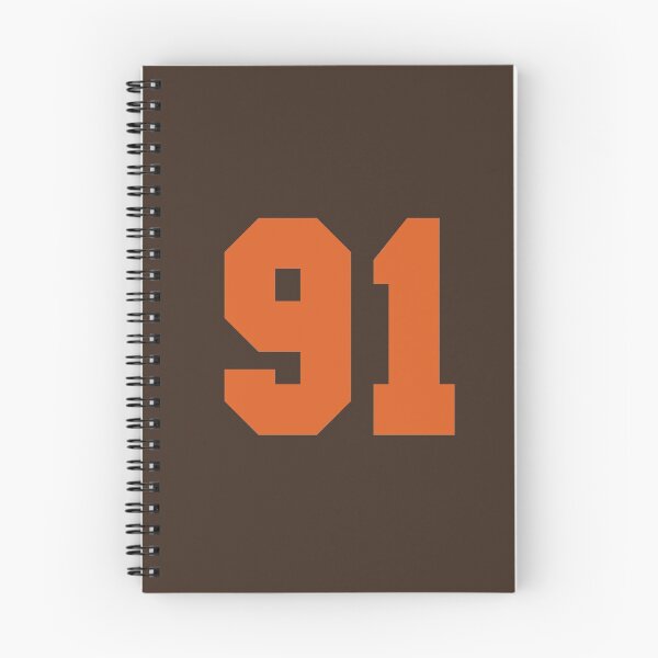 Item preview, 91 Number Cleveland Sports Ninety-One Brown Jersey designed and sold by HelloFromAja.