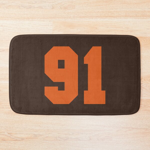 Item preview, 91 Number Cleveland Sports Ninety-One Brown Jersey designed and sold by HelloFromAja.