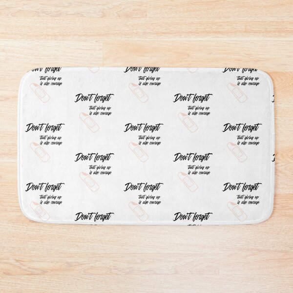 Item preview, Don't Forget That Giving Up Is Also Courage designed and sold by Edenjodie.