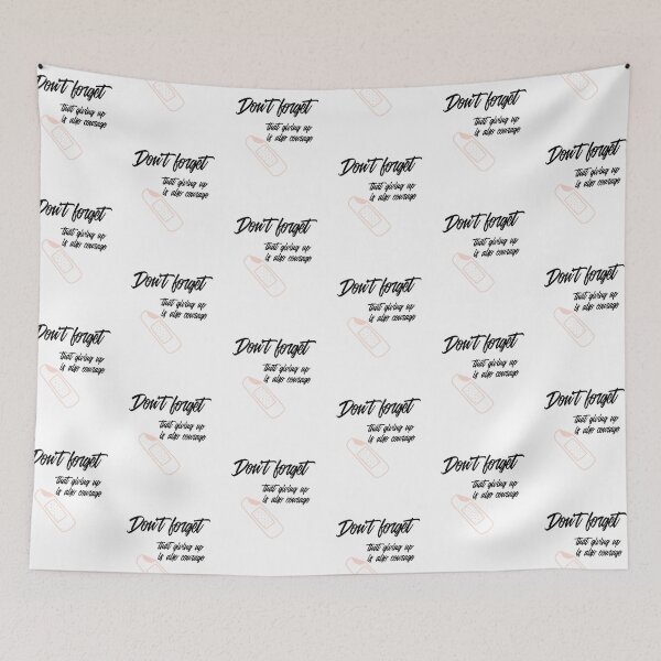 Item preview, Don't Forget That Giving Up Is Also Courage designed and sold by Edenjodie.