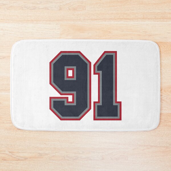 Item preview, 91 Navy Grey Red Sports Number Ninety-One designed and sold by HelloFromAja.