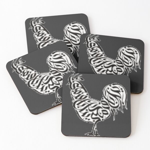 Item preview, Rooster Image Arabic Calligraphy designed and sold by Mystery-shadow.