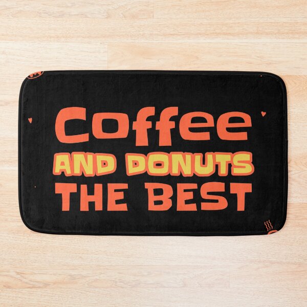 Item preview, coffee and donuts / I love coffee /I love donuts designed and sold by THB designs.