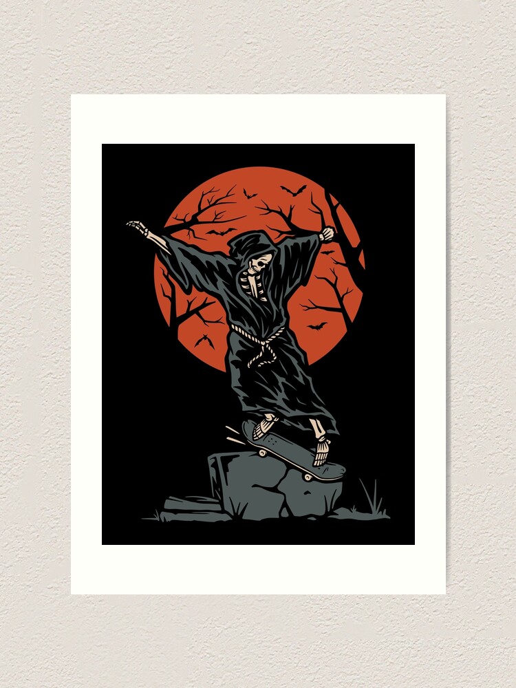 Alternate view of Smith Grind Art Print