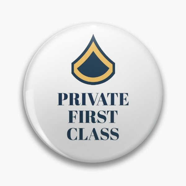 Item preview, Private First Class US Rank designed and sold by Johnny Werp.