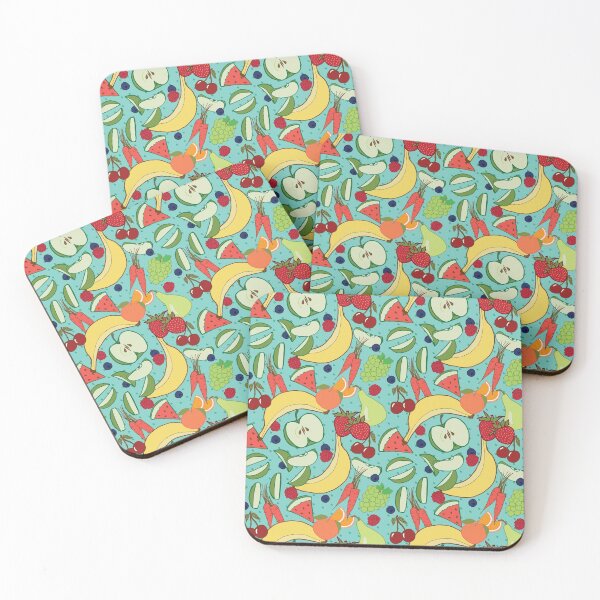 Item preview, "Fruit Lunchbox" repeat pattern designed and sold by Sandra Vincent.