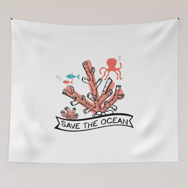 Item preview, Save the ocean climate protection environmental protection designed and sold by lsvds.